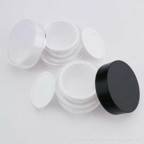 Skin Care Cosmetic Cream Container Packaging Acrylic Jar